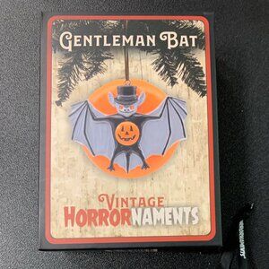 Vintage Horrornaments Gentleman Bat New Collectible Ornament Halloween Christmas